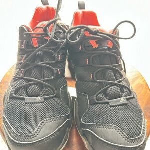 adidas Terrex Black and Coral Walking/hiking Athletic Shoes